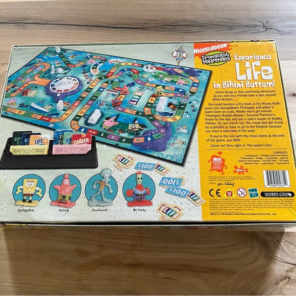 Kids board game Dora Candyland, SpongeBob  Life, pop-up game Trouble Jake - Picture 10 of 10